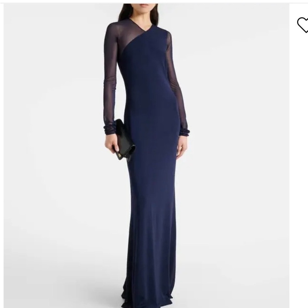 Ralph Lauren Purple Label Navy Icon Dress